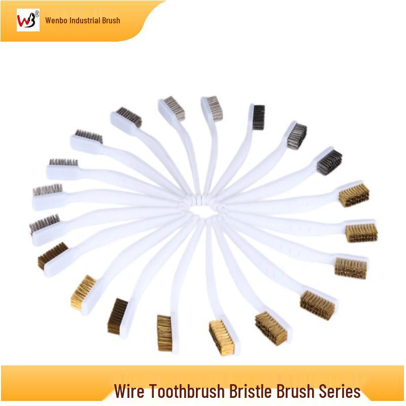 Steel & Copper Wire Mini Brush for Rust Removal