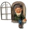 Charming Resin Gnome Statue For Garden Decor Featuring Old Man Design Ideal For Outdoor Spaces