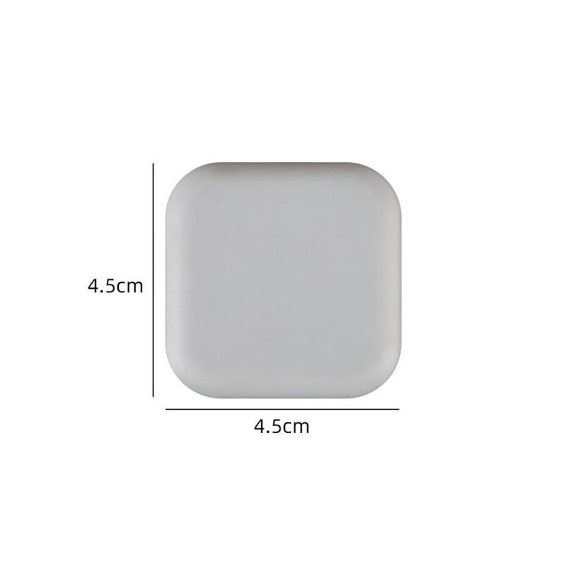 Door Stopper Silicone Self Adhesive Doorstop Pad Protection Mute Sticker Round Square Wall Protector Pad