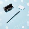 Flute Cleaning Rod Spiral Design DoubleSided Absorbent Cover Fit Wind Instrument