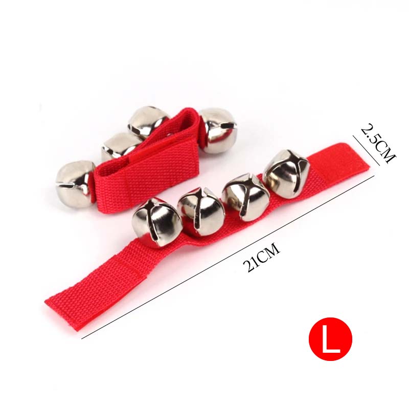 2 peças/conjunto Alça de Sino Acessórios de Dança Reutilizáveis Som Claro e Melodioso Props para Performance de Festival Competição Suprimentos TMZ