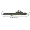 Outdoor Fishing Rod Pole Reel Lures Box Storage Bag Adjustable Shoulder Strap (Green1.5m)