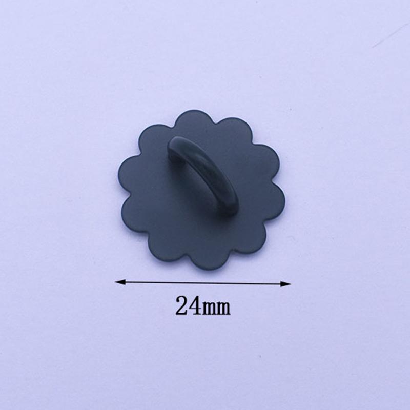 2Pcs Adhesive Metal Phone Charm Holder Smooth Edge Sticky Pendant Hook Finger Ring Grip for  Android Phone Case