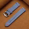 18mm 20mm 22mm Suede Leather Strap for Seiko Vintage Business Watch Band Handmade Stitching Wristband Quick Release Bracelet