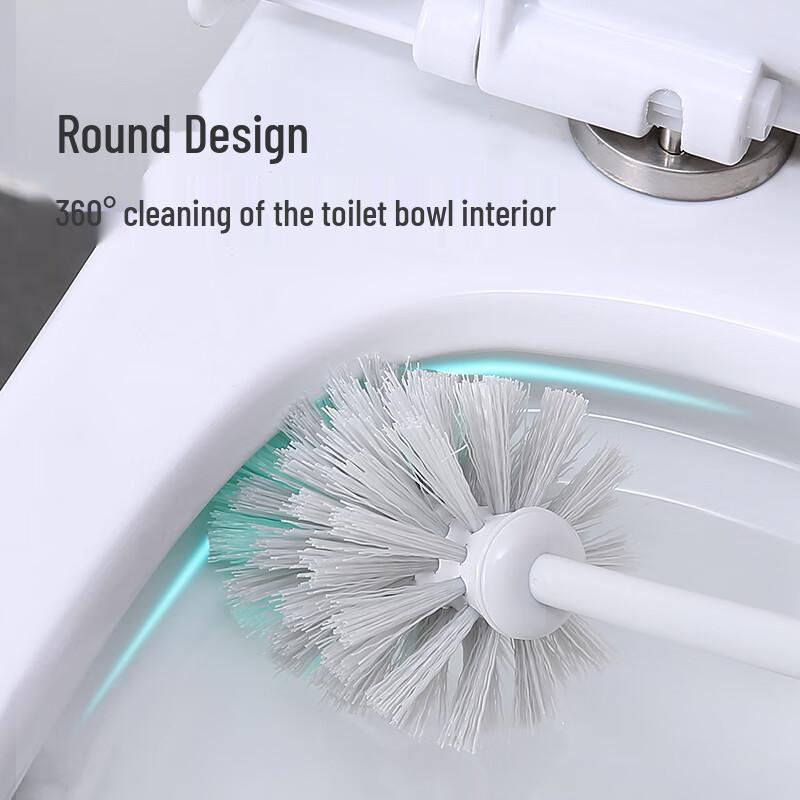 Meiliya Wall-Mounted Plastic Toilet Brush