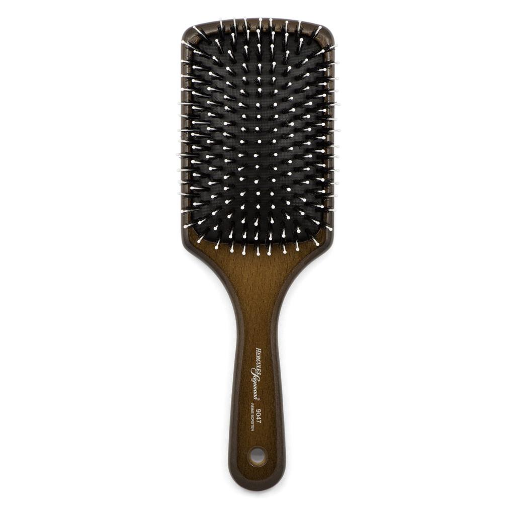 Boar Bristle Paddle Hair Brush 9047