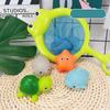 9pcs Floating Light Up Animal Bath Toy Safe PVC Material For Children 3-5 Years Old Perfect For Pools 195F