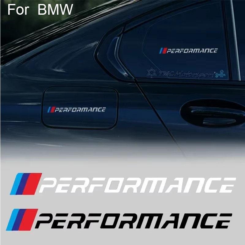 QXFA9 For BMW Car Styling PVC Logo Side Body Fender Windshield Trunk Bumper Sticker F34 F32 E36 E53 E60 E90 E91 X6 X5 X3 G30 G11 X1 M4