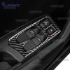 Sticker For Honda CRZ CR-Z ZF1 2010 2011 2012 2013 2014 2015 2016 LHD RHD Real Soft Carbon Fiber Car Window Lift Button Panel