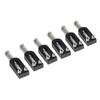 6Pcs Electric Guitar Tremolo Bridge Saddle U Shaped String Tuning Screw Saddle Accessory