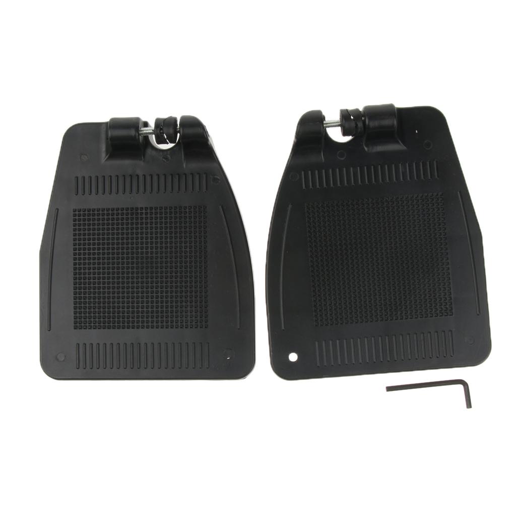 2 Pairs of Legrests, Footrests, Footplate for