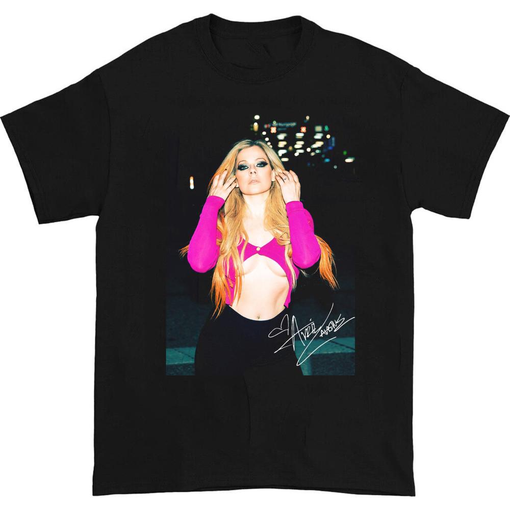 

Avril Lavigne Signature Cotton Gift T Shirt Unisex All Size S M L XL 2345XL Unisex T-Shirt XXL