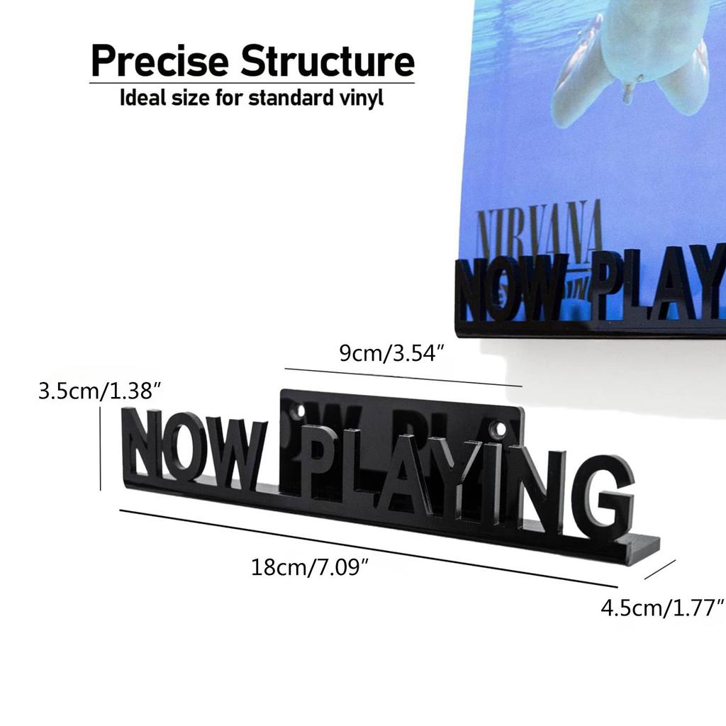 Vinyl Record Stand Vinyl Record Wall Brackets Acrylic Vinyl Holder Vinyl Record Shelf Vinyl Record Wall Mount for Home