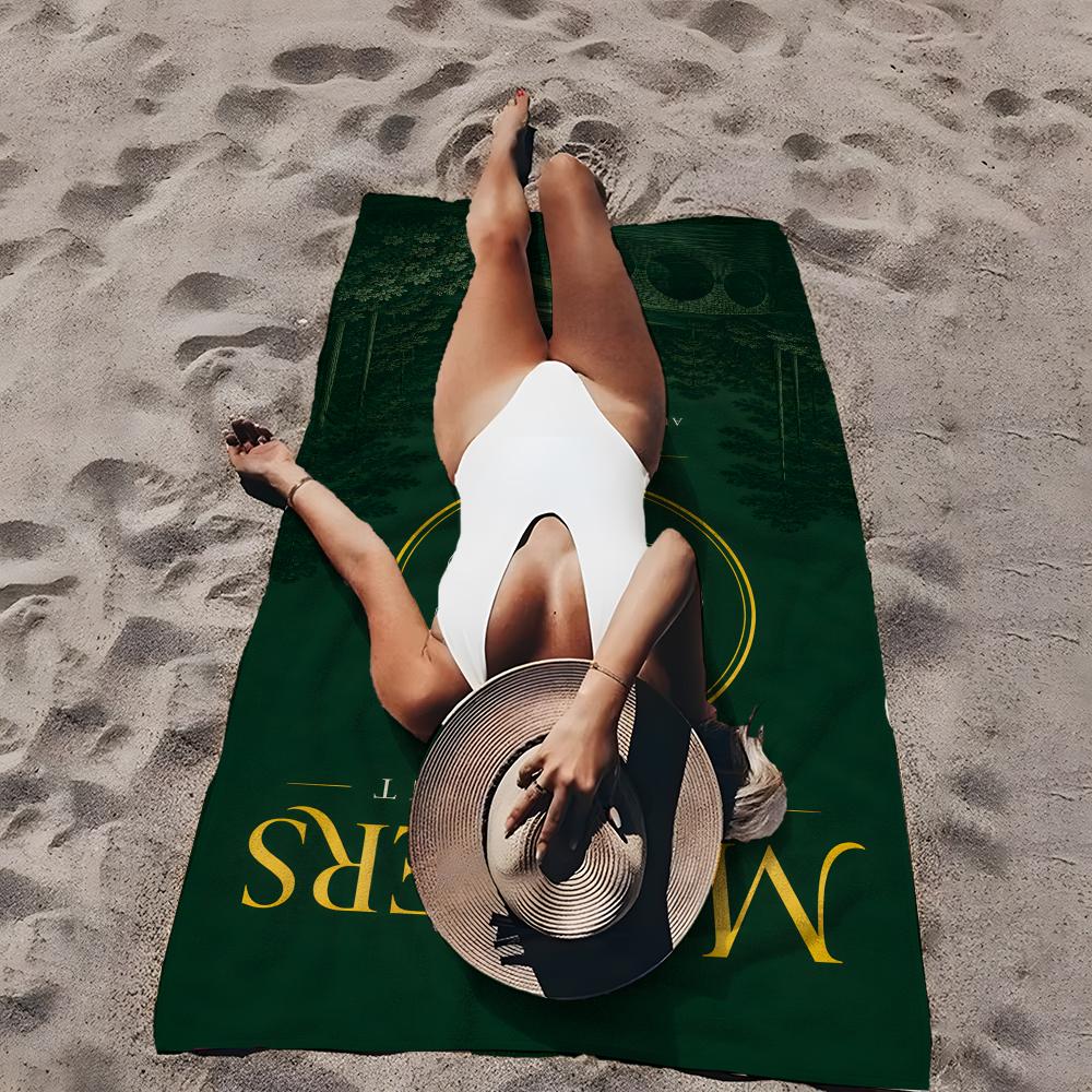 Event Art m-Masters Tournament Towel Towel Soft Pool Gift For Travel Gym Shower Cool Camping Quick Dry Sports  Large Beach Towel