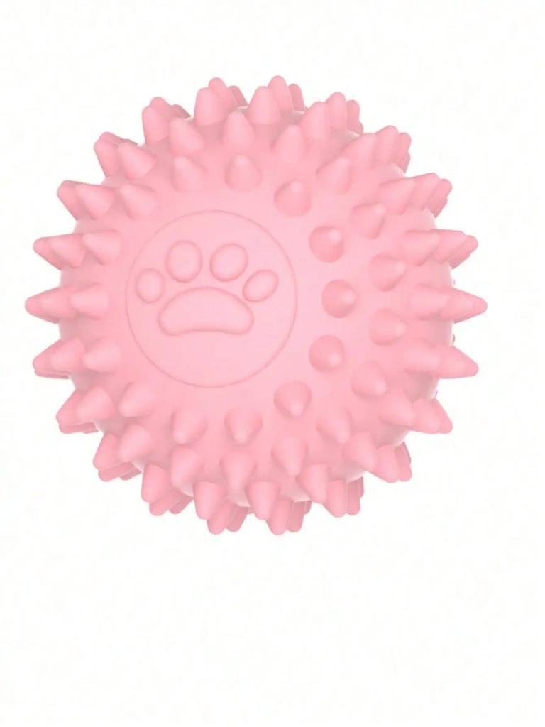 1Pcs/2Pcs Dog Chew Toys Set Spiky Bone & Ball Rubber Teething Toys for Small Medium Dogs Puppies Pet Supplies