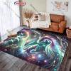 Elegant Zodiac Pisces-Themed Rug for Decor carpet for home sofa bedroom, gift mats