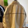 Korean Street Double Zipper Jackets for Women Autumn Stand Collar Coats Y2k Long Sleeve Loose Tops Mujer