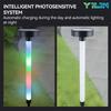 Waterproof Design Solar Pathway Lights 1200mAh Battery 10LED Lighting Outdoor Garden Lamp Solar Powered RGB LED
