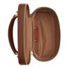 Coach RAINER 19 Brand Logo Artificial Leather Handbag Small Women's Brown