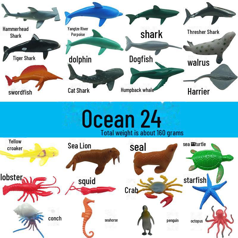 Children's Safari Dinosaur Animal Model Set