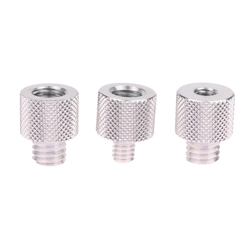 3/8" To 1/4" Male To Female Thread Screw Mount Adapter Tripod Plate Screw Capacitor Mic Shockproof Frame Screws