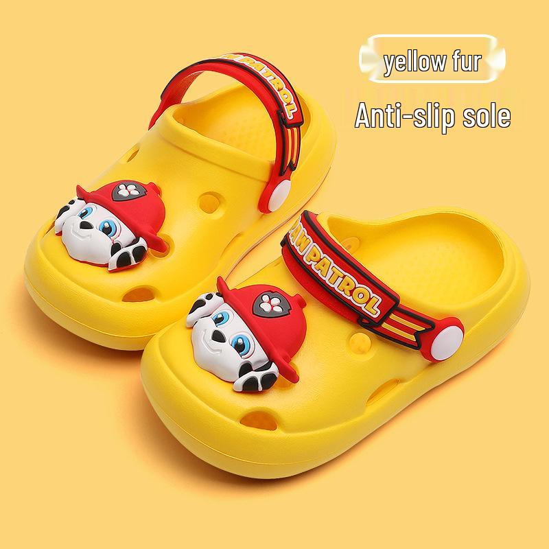 Letnie Kapcie Dziecięce Psi Patrol: Antypoślizgowy, Uroczy Wzór z Kreskówki dla Chłopców i Dziewczynek