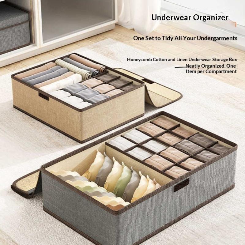 13/17 Grid Under Bed Shoe Organizer  With Dustproof Clear Cover Dustproof & Moisture-Proof Storage Solution For Home Storage