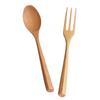 Japanese Style Beechwood Spoon & Fork Set