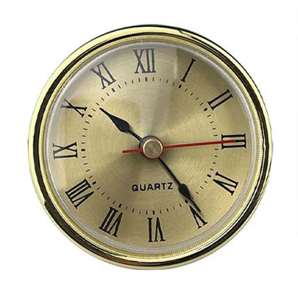 65MM Quartz Clock Inserts Movement Insert Replacement DIY Parts Roman Numbers