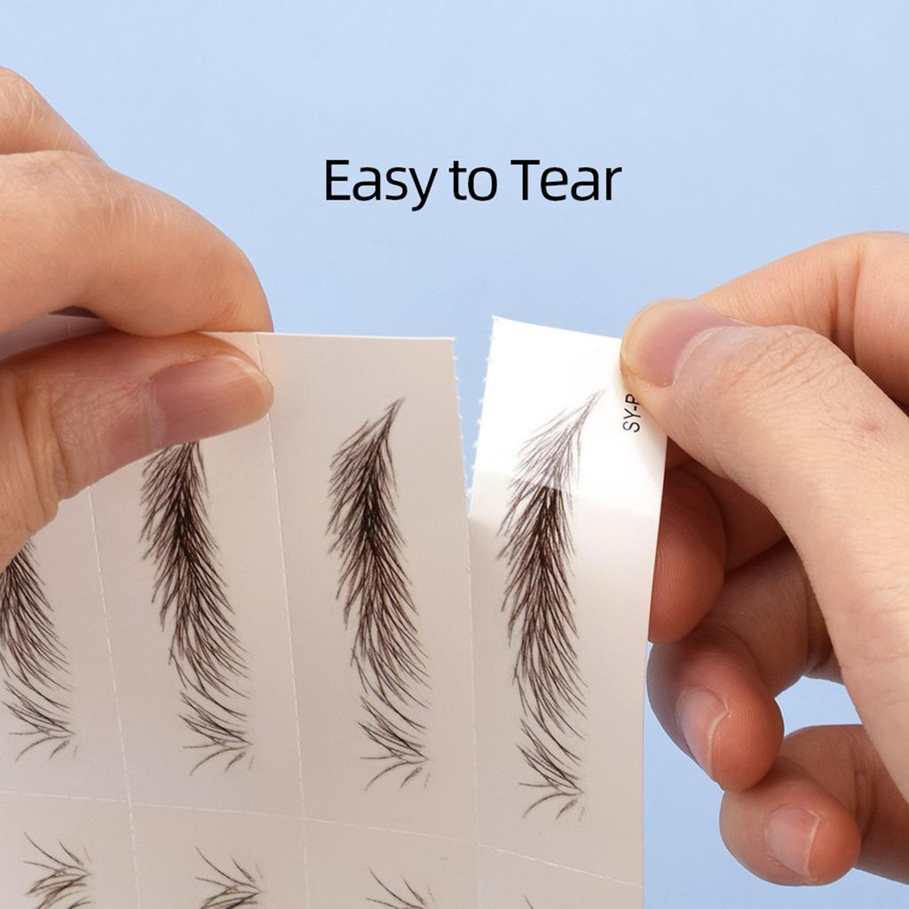 Tattoo Augenbrauen Aufkleber Wasserdicht Permanent Augenbraue 3D Imitation Augenbrauen Tattoos 3D Haarähnliche Authentische Augenbrauen