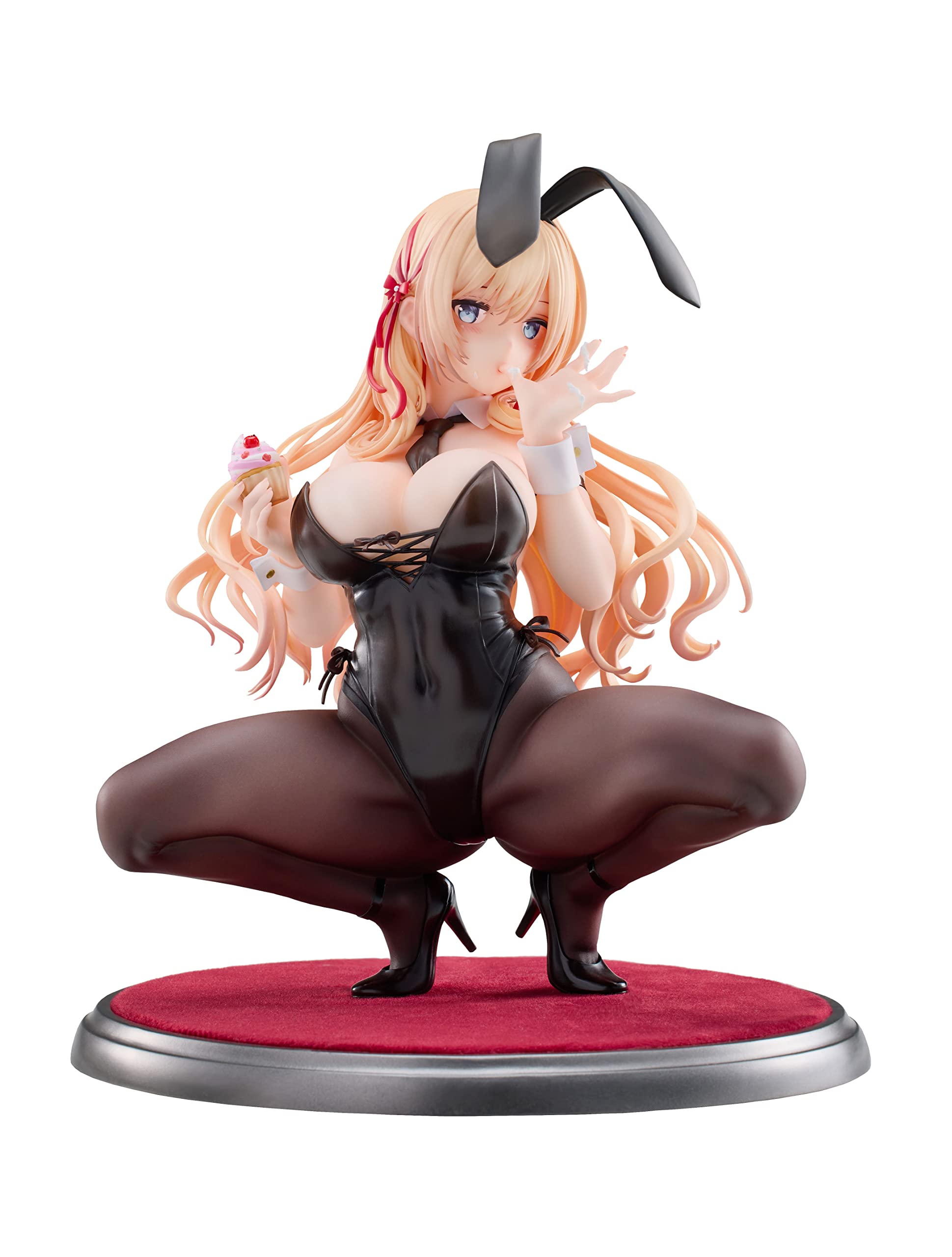 

maxcute scale пластиковая покрашенная готовая фигурка Банига-чан 1/6 чёрный