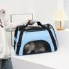 Breathable Mesh Pet Carrier Bag Portable Foldable Travel Shoulder Handbag for Cats Small Dogs Outdoor Walking Carrying Bag