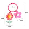Bonbonfarbe Blume Schlüsselanhänger Anhänger Süß Vielseitig Kopfhörerhülle Hängende Dekoration Rucksack Dekoration Zubehör Geschenke