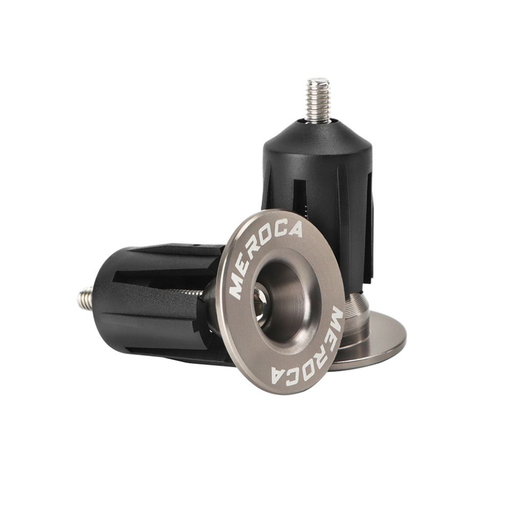 2pcs Aluminum Alloy Handlebar End Plug Bike Ornament Handlebar End Caps Bicycle Handlebar Plugs