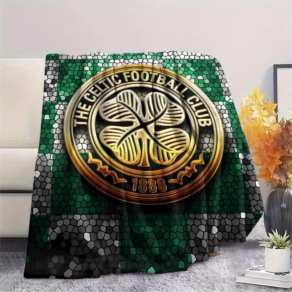 

Celtic F.C Print Flannel Blanket, High quality Comfortable for All Seasons, Home Decor, Warmth and Comfort, Perfect for Christmas Gifts 80cm x 120cm
