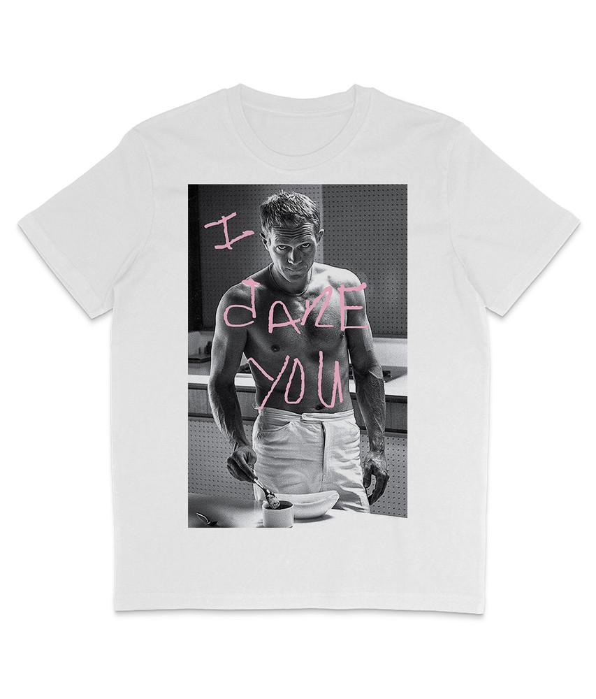 

Steve McQueen - I Dare You - Morrissey - 2023 Tour - Organic T-Shirt 4XL