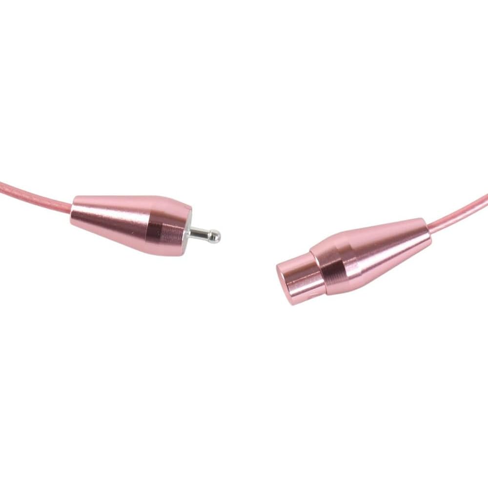 Phiten Rakuwa Extreme Wire Necklace Pink 43cm for Neck and Shoulder Relief