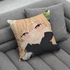 Marin Kitagawa Pillow Case For Home Bedroom Car Office Decoration Living Room Sofa Cushion Cover Suitable