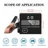 Digital Chainsaw Tachometer Motorcycle Tach Gauge Pulse Speedometer for Cropper Generator Lawn Mower RV ATV Motocross Boat
