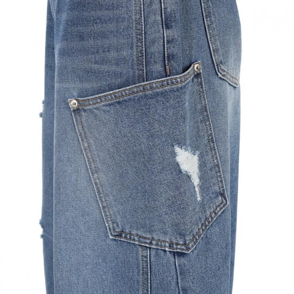 Egoist Vintage Wash Balloon Fit Denim Pants  Es2dp362 