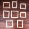 Picture Frame Miniature Dollhouses Display Accessory 1/12 Scale, Realistic Zakka Wood Dollhouses Miniature