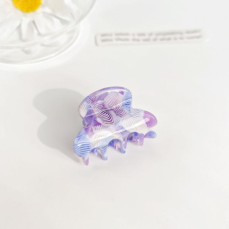 Sweet And Delicate 3CM Mini Arc Small Hair Clip Simple Colorful Acetic Acid Shark Clip Hair Accessories For Woman Girls