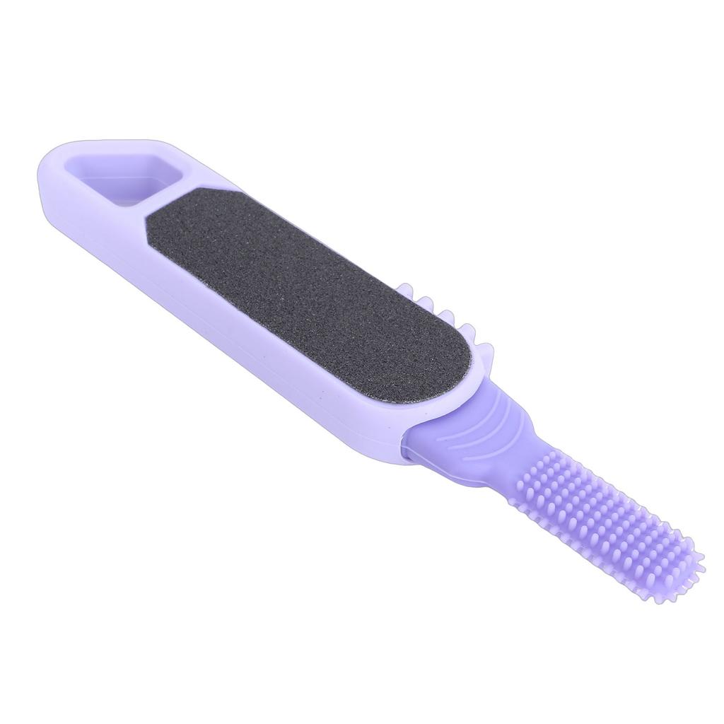 3 in 1 Foot File Toe Cleaner Foot Scrubber Heel Scraper Callus Remover for Wet Dry Dead Skin Removal Exfoliating