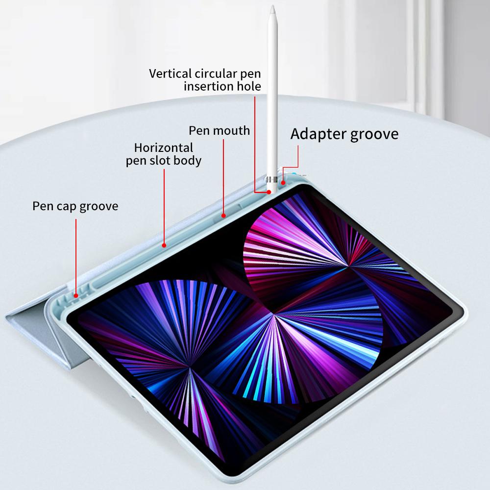 2026 New for Ipad Air 7th Generation Case for IPad A16 11th 10th 10.2 " Mini7 Air6/5/4 Pro 12.9 11 13 M3 M4 M2 Cover Pencil Case