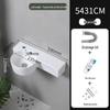 Compact Wall-Mounted Ceramic Washbasin, White, for Bathroom/Balcony