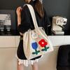Foreign style texture simple niche design large capacity tote bag 2025 summer new fashion women's shoulder bag
