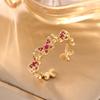 1PC Fashion Personality Butterfly Ladies Ring Opening Adjustable Ring
