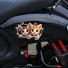 Set de 2 Autocolante 3D Pisică Desene Animate 16x10cm Umor Impermeabile Decalcomanii Animale pentru Mașină Camion Motocicletă Perete | #JP18