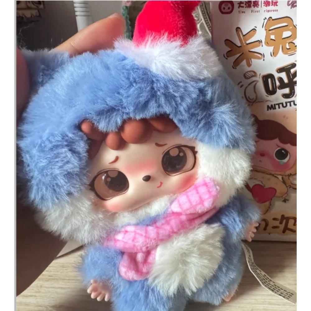 

Новый IP Оригинал Малыш Три Митуту Хулала Сюрприз Бокс Экшн Фигурка Игрушка Кавайные Куклы Мистери Бокс Экшн Фигурка Детский Подарок