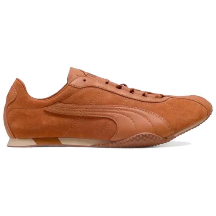 Puma H-Street Premium Brandy Toasted Almond Unisex Sneakers Orange Gum 403777-01